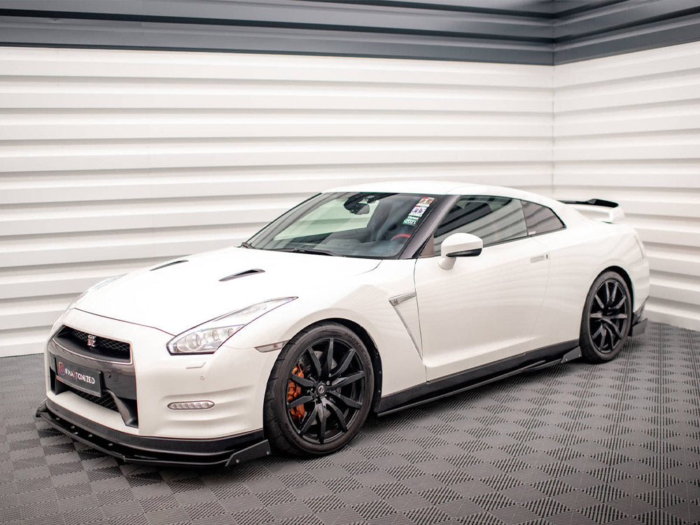 Side Skirts Diffusers + Flaps Nissan Gtr R35 Facelift - Wayside Performance 