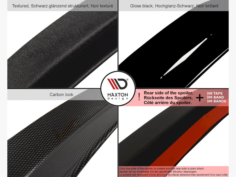 Maxton Design Spoiler Cap V.2 Mini Cooper John Cooper Works R56 - Wayside Performance 