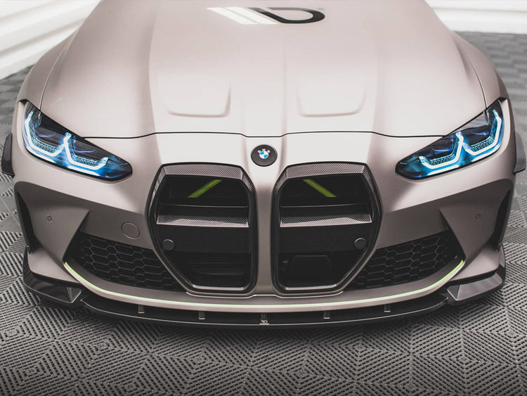 Maxton Design Carbon Fiber Front Splitter V.1 BMW M4 G82/M3 G80 - Wayside Performance 