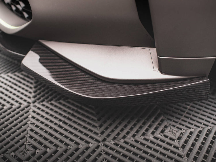 Maxton Design Carbon Fiber Front Splitter V.1 BMW M4 G82/M3 G80 - Wayside Performance 