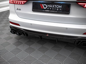 Rear Valance + Exhaust Ends Imitation Audi S6 / A6 S-Line C8 - Wayside Performance 