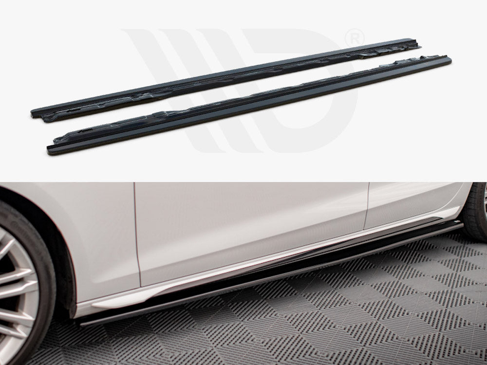 Maxton Design Side Skirts Diffusers Audi S4 A4 S-Line A4 Competition B9 - Wayside Performance 