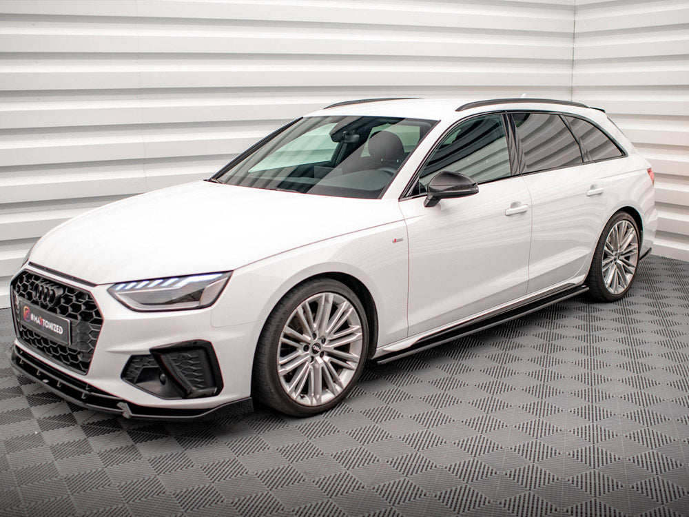 Maxton Design Side Skirts Diffusers Audi S4 A4 S-Line A4 Competition B9 - Wayside Performance 