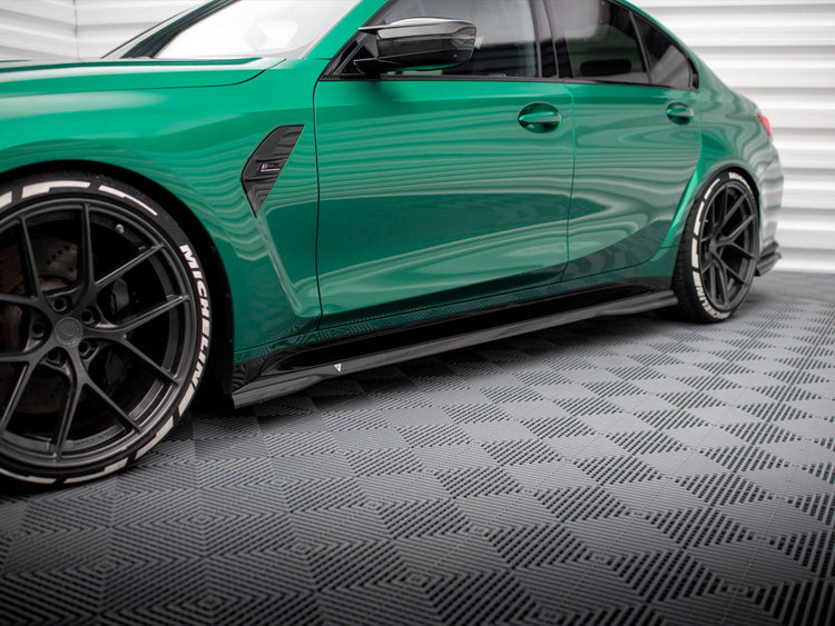 Carbon Fiber Side Skirts Bmw M3 G80 - Wayside Performance 