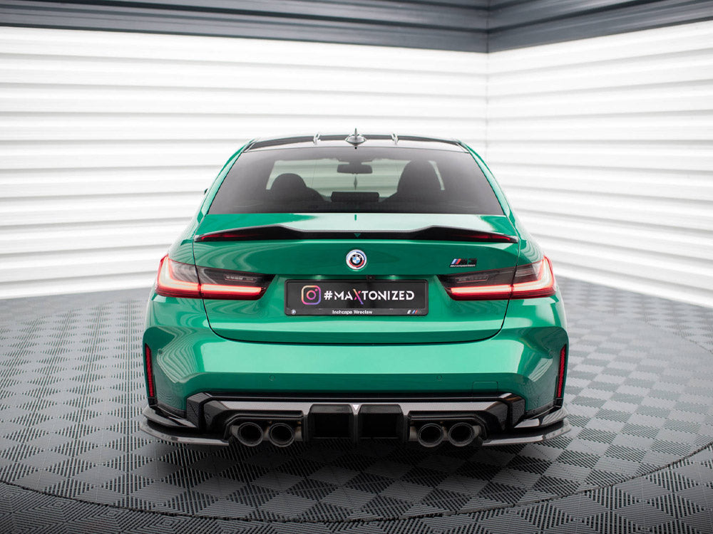 Carbon Fiber Tailgate Spoiler Bmw M3 G80 - Wayside Performance 