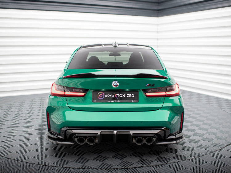Carbon Fiber Tailgate Spoiler Bmw M3 G80 - Wayside Performance 