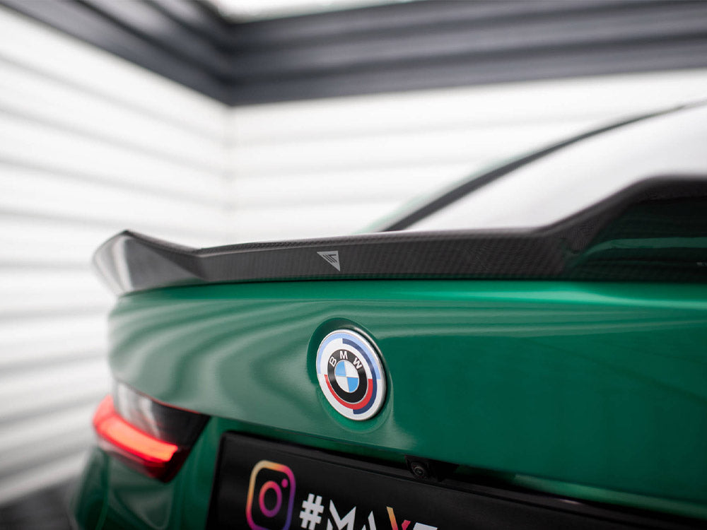 Carbon Fiber Tailgate Spoiler Bmw M3 G80 - Wayside Performance 