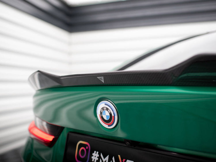 Carbon Fiber Tailgate Spoiler Bmw M3 G80 - Wayside Performance 