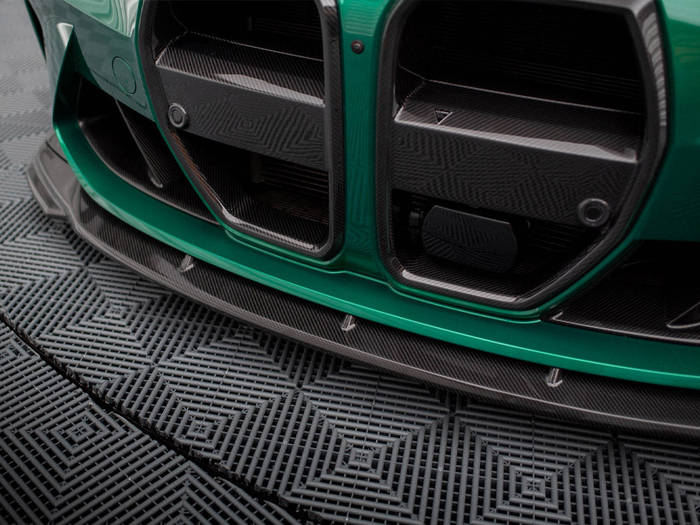 Maxton Design Carbon Fiber Front Splitter V.2 BMW M3 Sedan / Touring G80 / G81