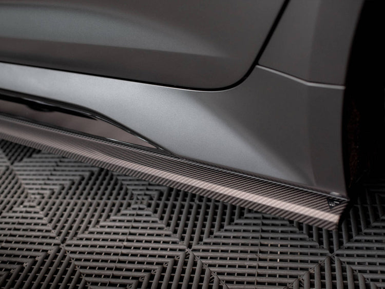 Carbon Fiber Side Skirts Audi Rs6 C8 / Rs7 C8 - Wayside Performance 