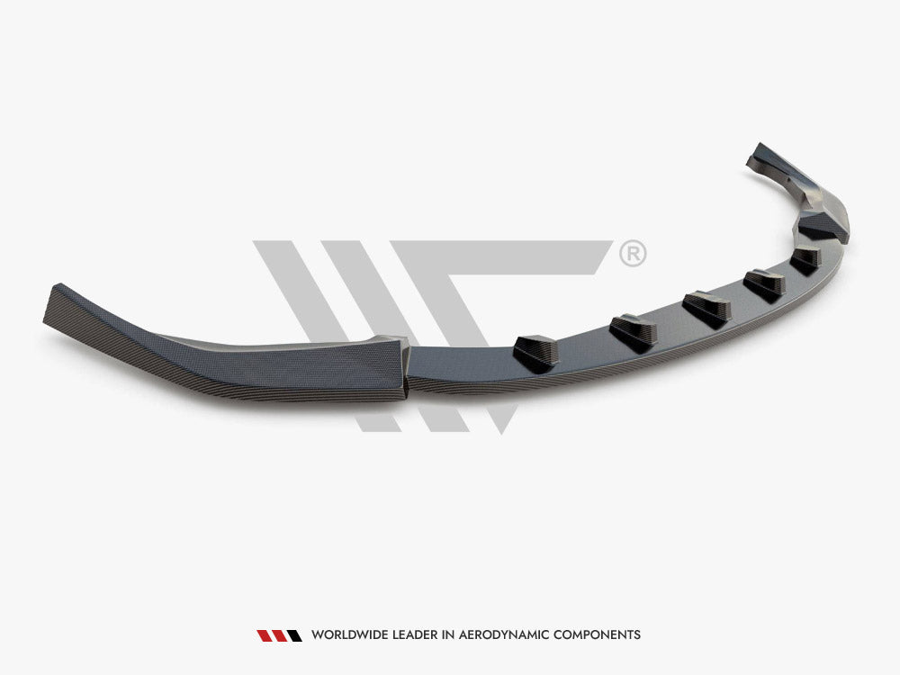 Maxton Design Carbon Fiber Front Splitter V.1 BMW M4 G82/M3 G80 - Wayside Performance 