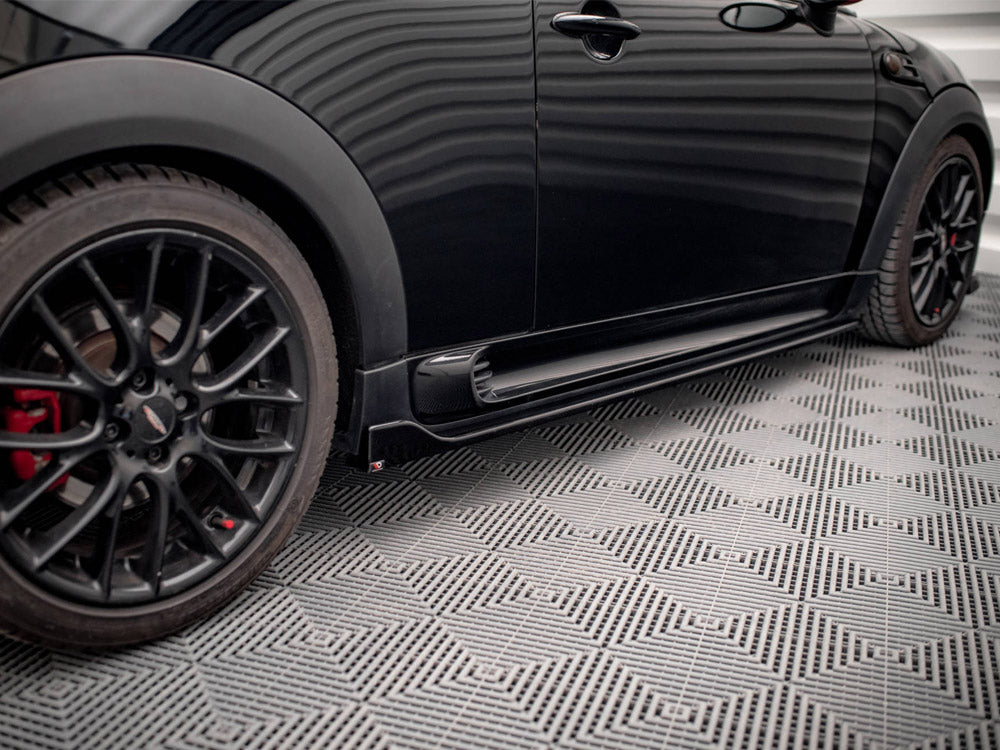Maxton Design Side Skirts Diffusers V.2 Mini Cooper John Cooper Works R56 - Wayside Performance 
