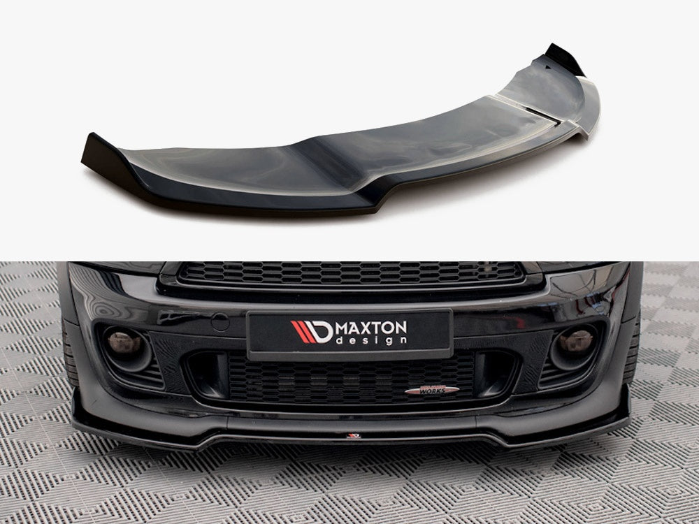 Maxton Design Front Splitter V.2 Mini Cooper John Cooper Works R56 - Wayside Performance 