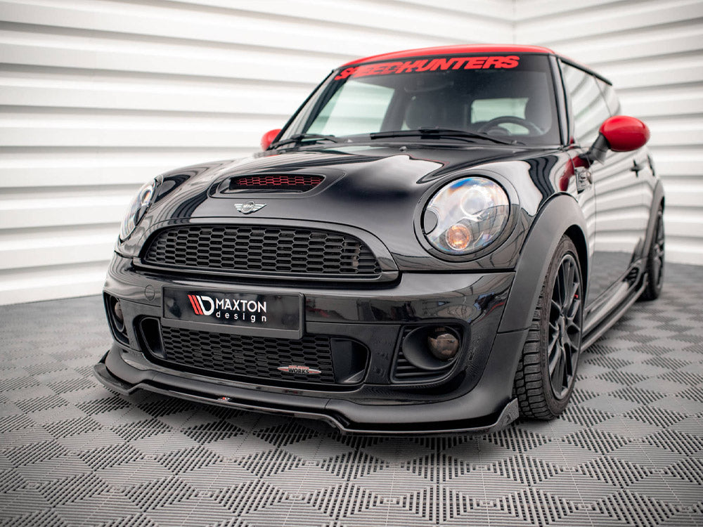 Maxton Design Front Splitter V.2 Mini Cooper John Cooper Works R56 - Wayside Performance 