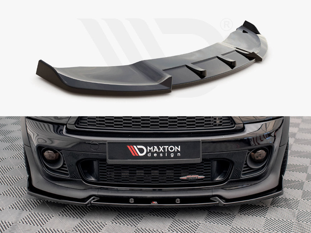 Maxton Design Front Splitter V.3 Mini Cooper John Cooper Works R56 - Wayside Performance 