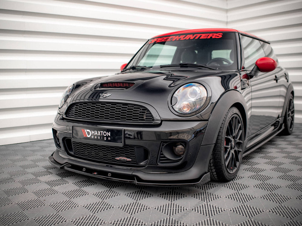 Maxton Design Front Splitter V.3 Mini Cooper John Cooper Works R56 - Wayside Performance 