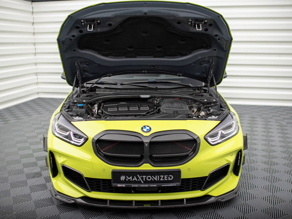 Carbon Fiber Engine Cover Bmw 1 F40 M135i - Wayside Performance 