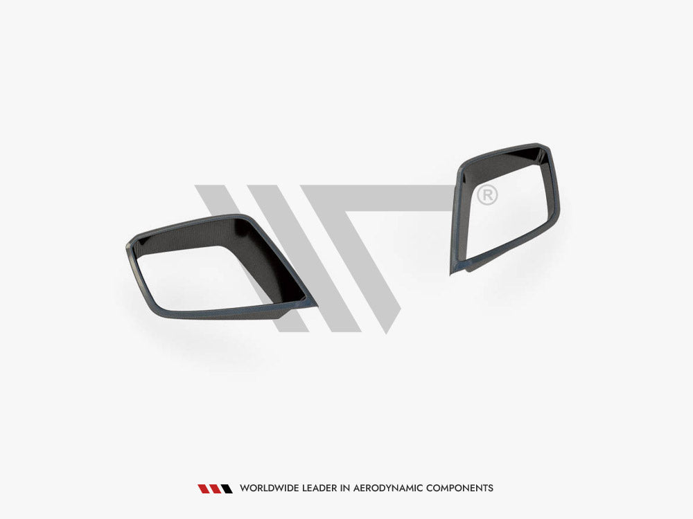 Carbon Fiber Front Bumper Side Vents Bmw 1 F40 M-pack / M135i - Wayside Performance 