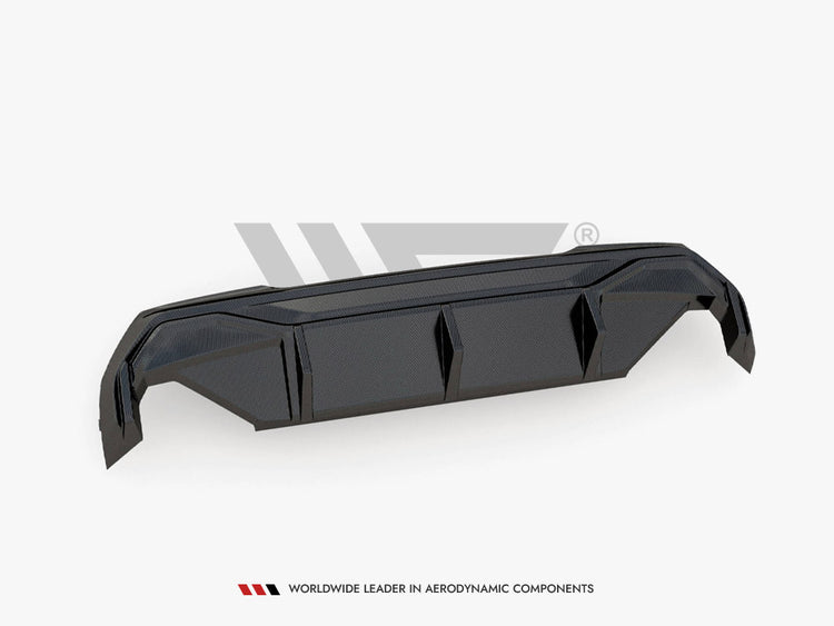 Carbon Fiber Rear Diffuser V.1 Bmw 1 F40 M-pack / M135i - Wayside Performance 