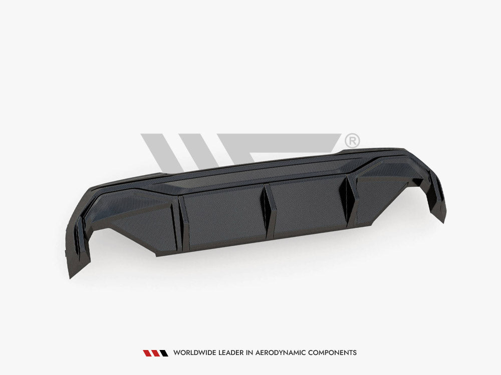 Carbon Fiber Rear Diffuser V.2 Bmw 1 F40 M-pack / M135i - Wayside Performance 