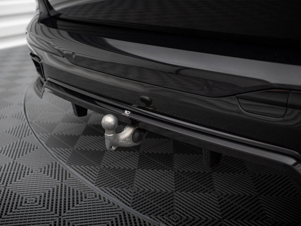 Maxton Design Rear Splitter (Vertical Bars) BMW X7 M-Pack G07 Facelift - Wayside Performance 