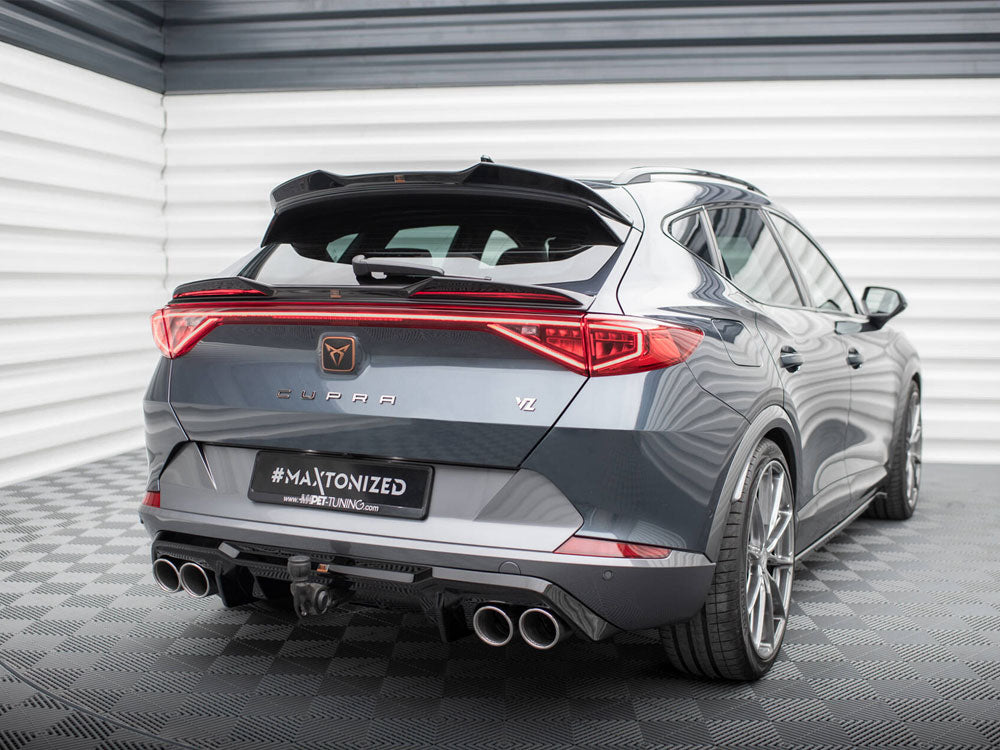 Maxton Design Rear Valance V.3 + Exhaust Tips Cupra Formentor VZ Mk1 / Mk1 Facelift - Wayside Performance 