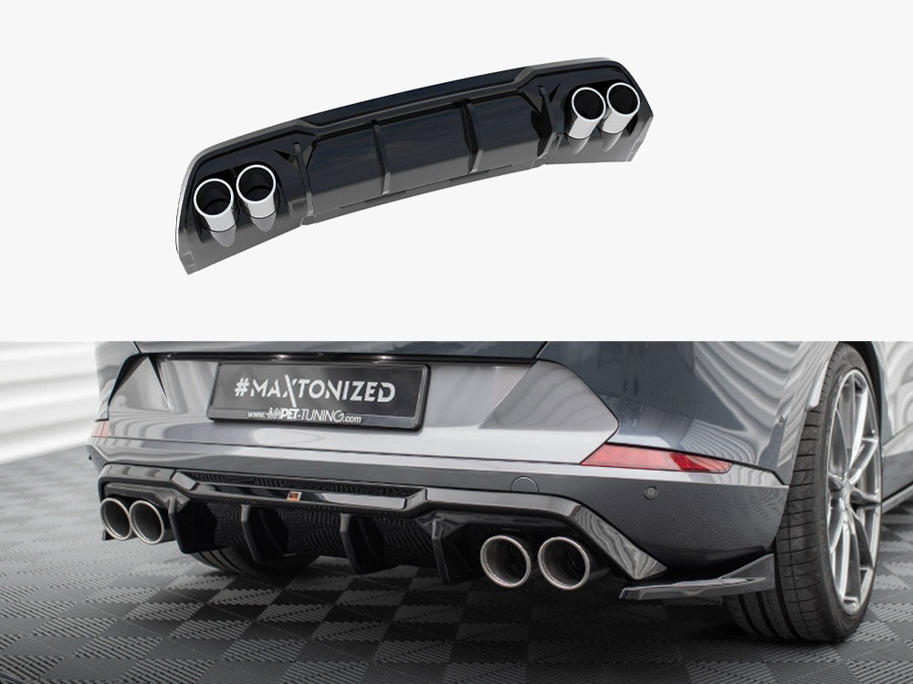 Maxton Design Rear Valance V.3 + Exhaust Ends Imitation Cupra Formentor Mk1 - Wayside Performance 