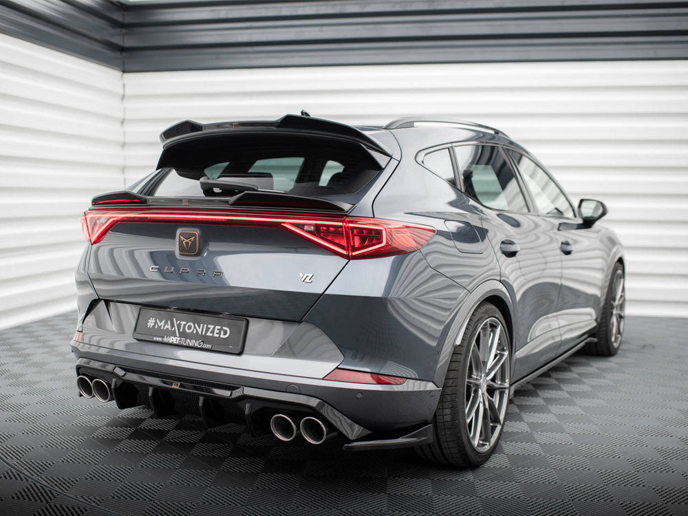 Maxton Design Rear Valance V.3 + Exhaust Ends Imitation Cupra Formentor Mk1 - Wayside Performance 