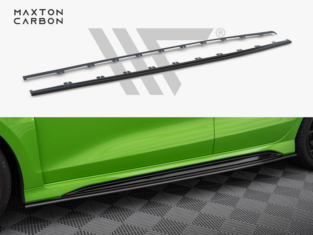 Carbon Fiber Side Skirts Audi Rs3 Sedan / Sportback 8y - Wayside Performance 