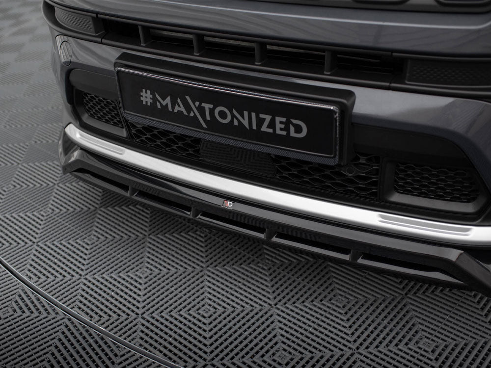 Maxton Design Front Splitter Jeep Compass Limited Mk2 Facelift - Wayside Performance 