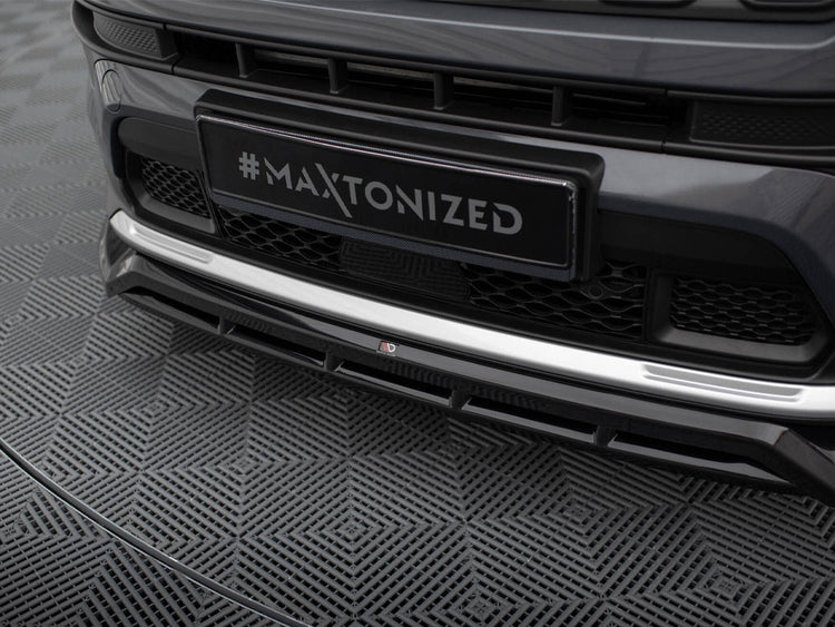 Maxton Design Front Splitter Jeep Compass Limited Mk2 Facelift - Wayside Performance 