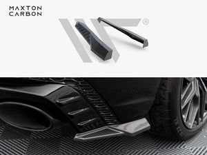 Carbon Fiber Rear Side Splitters Audi Rsq8 Mk1 - Wayside Performance 