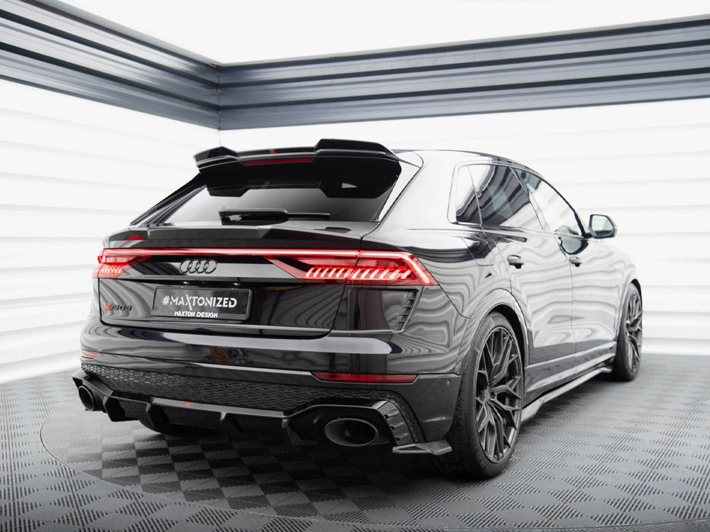 Carbon Fiber Rear Side Splitters Audi Rsq8 Mk1 - Wayside Performance 