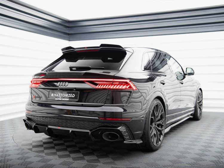 Carbon Fiber Rear Side Splitters Audi Rsq8 Mk1 - Wayside Performance 