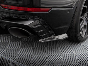 Carbon Fiber Rear Side Splitters Audi Rsq8 Mk1 - Wayside Performance 