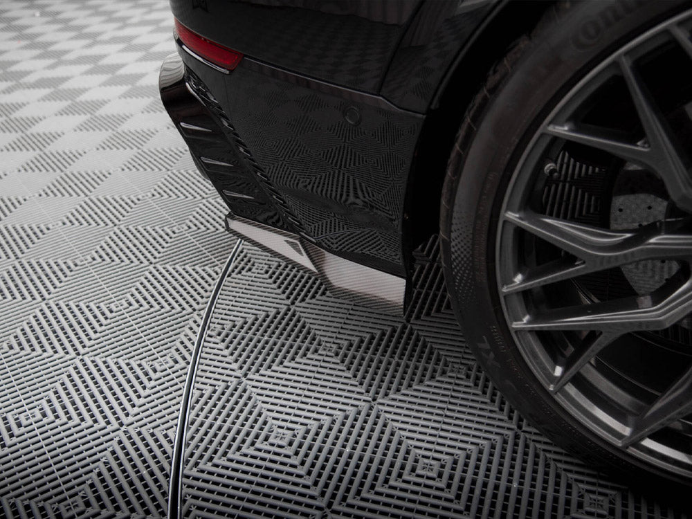 Carbon Fiber Rear Side Splitters Audi Rsq8 Mk1 - Wayside Performance 