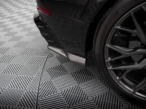 Carbon Fiber Rear Side Splitters Audi Rsq8 Mk1 - Wayside Performance 