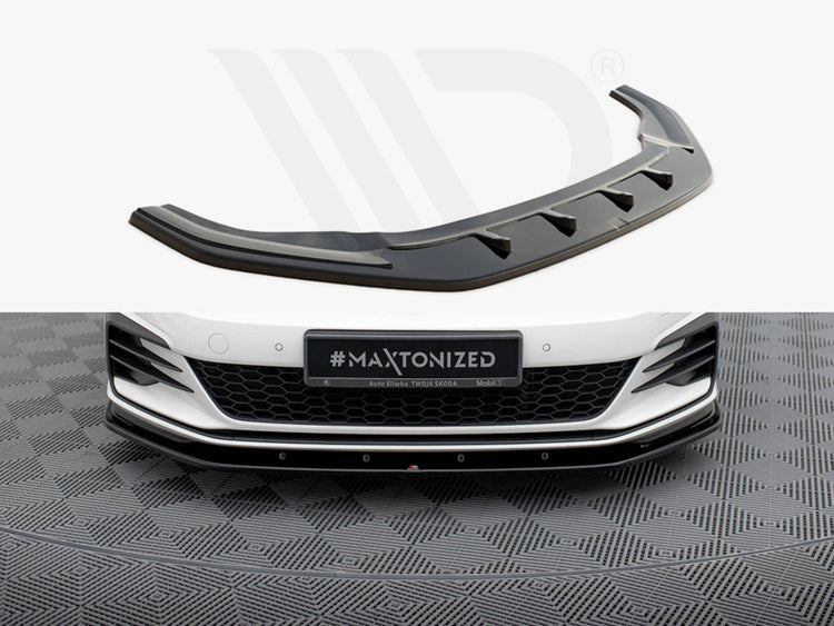 Maxton Design Front Splitter V.1 Vw Golf Gti 7.5 (2017-19) - Wayside Performance 