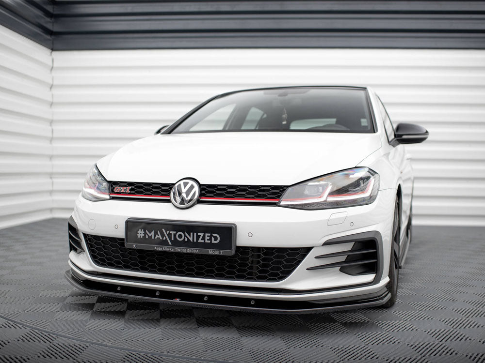 Maxton Design Front Splitter V.1 Vw Golf Gti 7.5 (2017-19) - Wayside Performance 