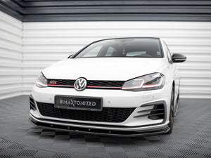 Maxton Design Front Splitter V.1 Vw Golf Gti 7.5 (2017-19) - Wayside Performance 