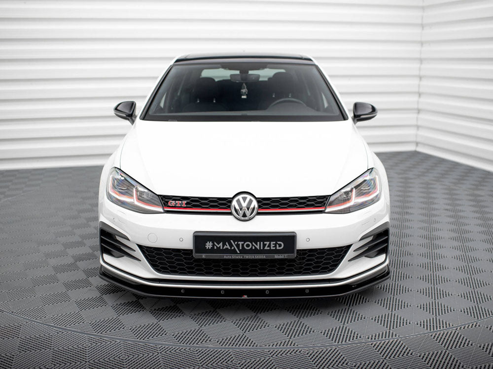 Maxton Design Front Splitter V.1 Vw Golf Gti 7.5 (2017-19) - Wayside Performance 