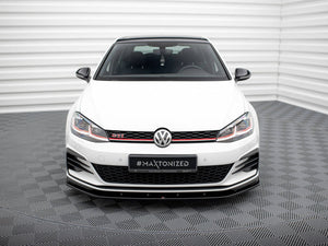 Maxton Design Front Splitter V.1 Vw Golf Gti 7.5 (2017-19) - Wayside Performance 
