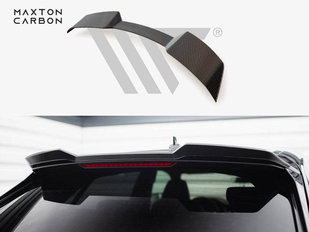 Carbon Fiber Tailgate Spoiler (Upper) Audi Rsq8 Mk1 - Wayside Performance