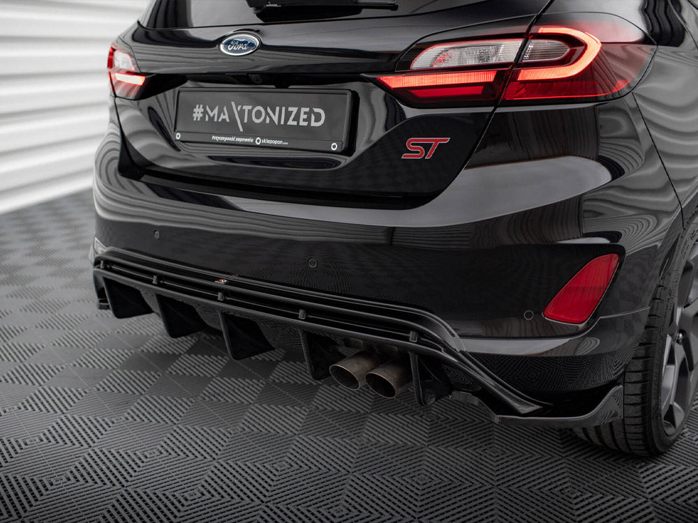 Maxton Design Rear Valance V.2 Ford Fiesta Mk8 St (2018-) - Wayside Performance 