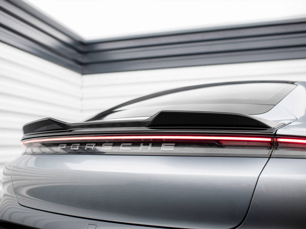 Maxton Design Spoiler CAP 3D Porsche Taycan Mk1 - Wayside Performance 