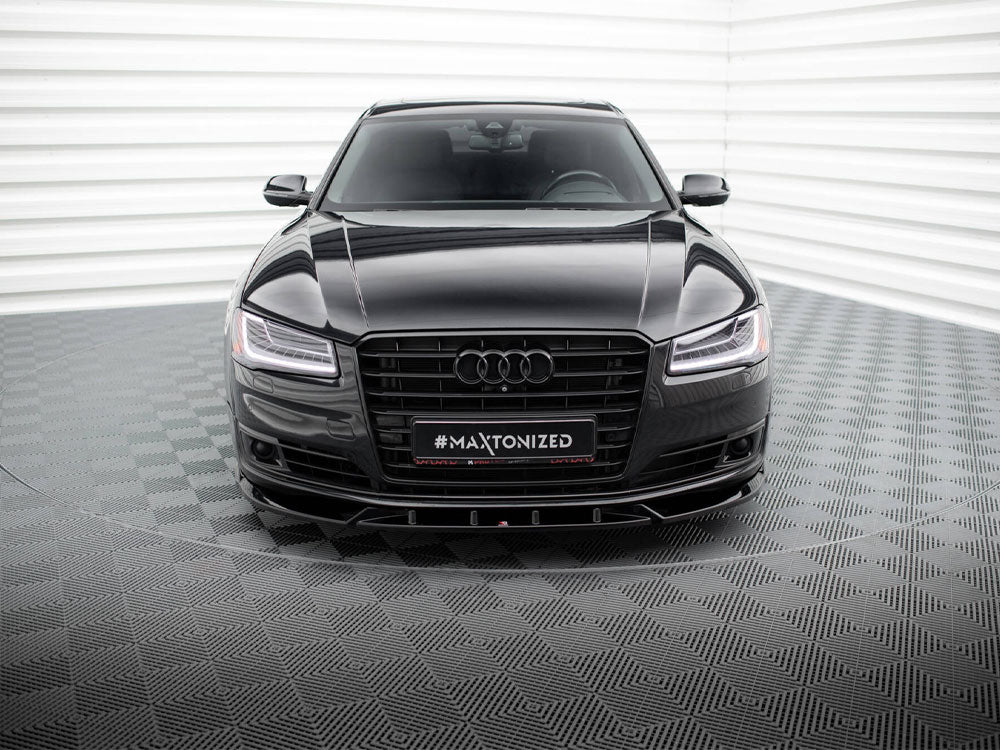 Maxton Design FRONT SPLITTER AUDI A8 D4 FACELIFT - Wayside Performance 
