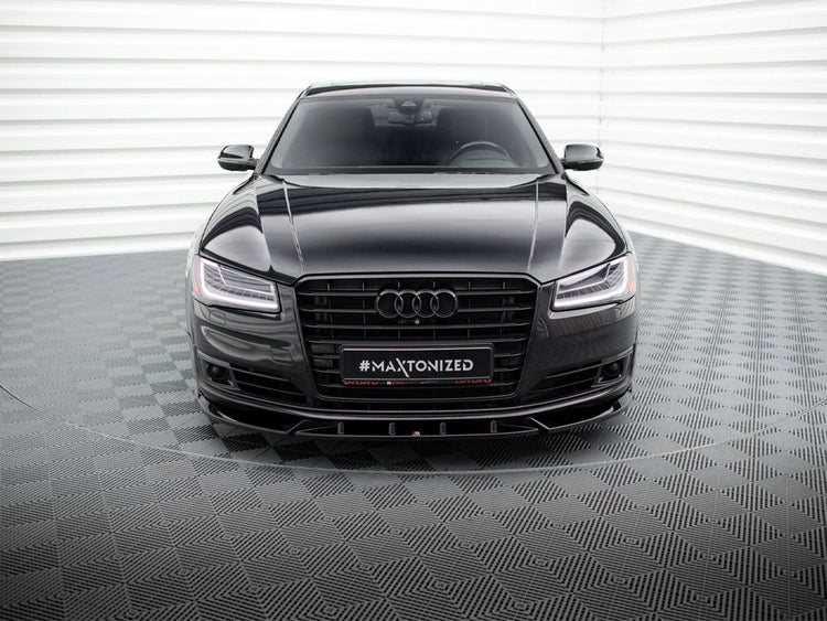 Maxton Design FRONT SPLITTER AUDI A8 D4 FACELIFT - Wayside Performance 