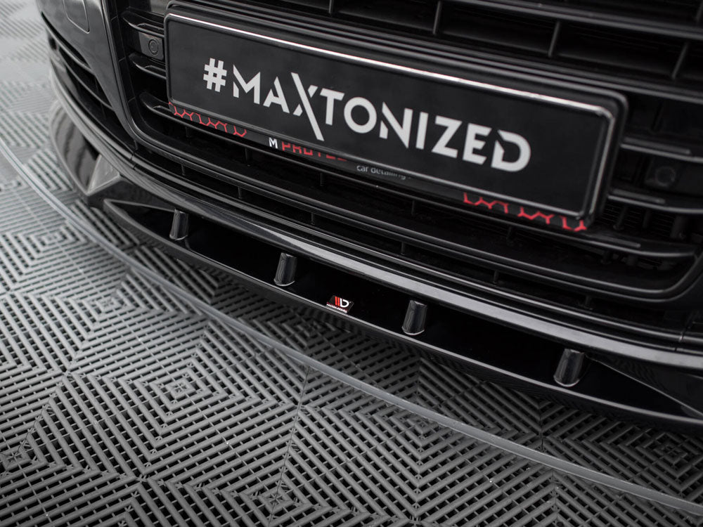 Maxton Design FRONT SPLITTER AUDI A8 D4 FACELIFT - Wayside Performance 