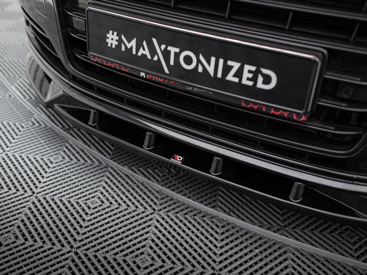 Maxton Design FRONT SPLITTER AUDI A8 D4 FACELIFT - Wayside Performance 
