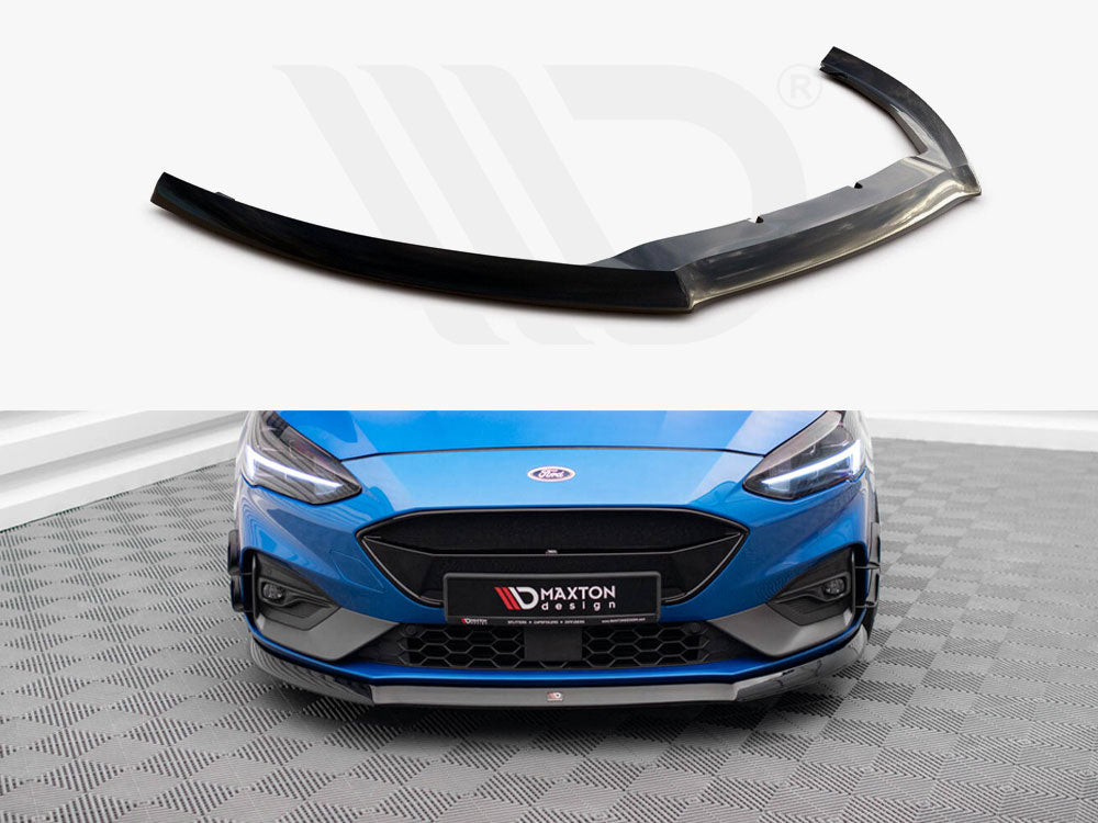 Maxton Design Front Splitter V.8 Ford Focus Mk4 St / St-line - Wayside Performance 